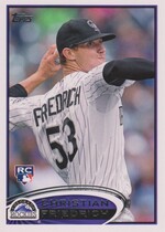 2012 Topps Update #US20 Christian Friedrich