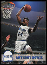 1993 NBA Hoops Hoops #153 Anthony Bowie