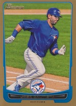 2012 Bowman Gold #127 Jose Bautista