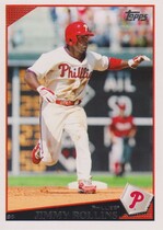 2009 Topps Base Set Series 2 #525 Jimmy Rollins