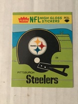1981 Fleer Team Action Stickers #43 Pittsburgh Steelers