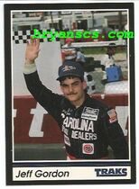 1991 Traks Base Set #1 Jeff Gordon