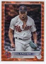 2022 Topps Update Orange Foil #US233 Chris Archer