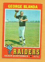 1971 Topps Base Set #39 George Blanda