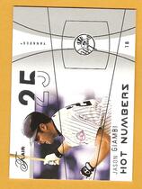 2004 Flair Hot Numbers #28HN Jason Giambi