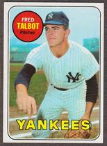 1969 Topps Base Set #332 Fred Talbot
