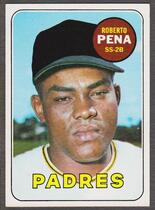 1969 Topps Base Set #184 Roberto Pena