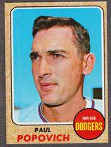 1968 Topps Base Set #266 Paul Popovich