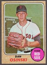 1968 Topps Base Set #331 Dan Osinski