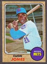 1968 Topps Base Set #254 Cleon Jones