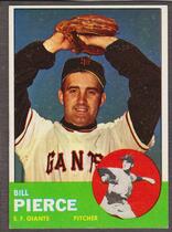 1963 Topps Base Set #50 Bill Pierce