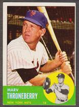 1963 Topps Base Set #78 Marv Throneberry