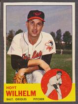 1963 Topps Base Set #108 Hoyt Wilhelm