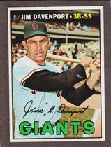 1967 Topps Base Set #441 Jim Davenport