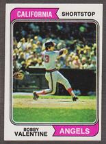 1974 Topps Base Set #101 Bobby Valentine