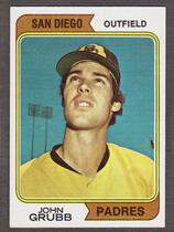 1974 Topps Base Set #32 Johnny Grubb
