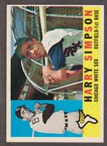 1960 Topps Base Set #180 Harry Simpson