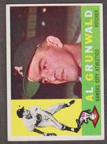 1960 Topps Base Set #427 Al Grunwald