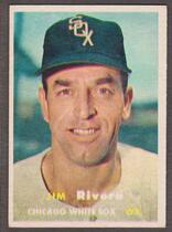 1957 Topps Base Set #107 Jim Rivera