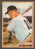 1962 Topps Base Set #438 Dick Brown