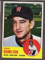1963 Topps Base Set #171 Steve Hamilton