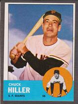 1963 Topps Base Set #185 Chuck Hiller