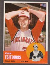 1963 Topps Base Set #244 John Tsitouris