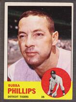 1963 Topps Base Set #177 Bubba Phillips
