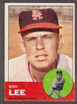 1963 Topps Base Set #372 Don Lee