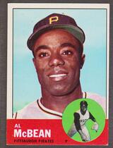 1963 Topps Base Set #387 Al McBean