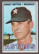 1967 Topps Base Set #347 Grady Hatton