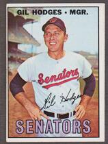 1967 Topps Base Set #228 Gil Hodges