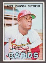 1967 Topps Base Set #108 Alex Johnson