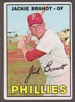 1967 Topps Base Set #142 Jackie Brandt