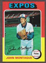 1975 Topps Base Set #405 John Montague