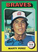 1975 Topps Base Set #499 Marty Perez