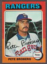 1975 Topps Base Set #542 Pete Broberg