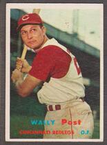 1957 Topps Base Set #157 Wally Post