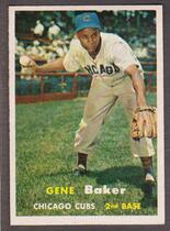 1957 Topps Base Set #176 Gene Baker