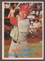 1957 Topps Base Set #231 Solly Hemus