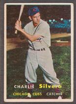1957 Topps Base Set #255 Charlie Silvera
