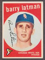 1959 Topps Base Set #477 Barry Latman