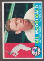 1960 Topps Base Set #247 Gil McDougald