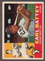 1960 Topps Base Set #328 Earl Battey