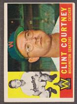 1960 Topps Base Set #344 Clint Courtney