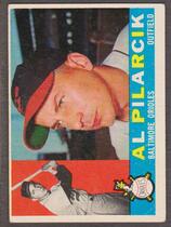 1960 Topps Base Set #498 Al Pilarcik