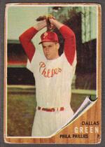 1962 Topps Green Tint #111 Dallas Green