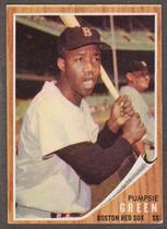 1962 Topps Green Tint #153 Pumpsie Green