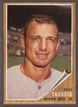 1962 Topps Base Set #44 Don Taussig