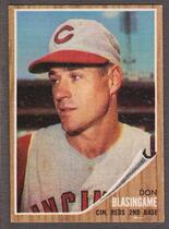 1962 Topps Base Set #103 Don Blasingame